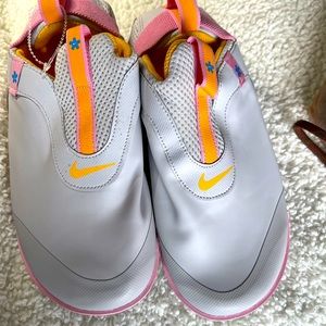 Nike Air Zoom Pulse sneakers (designed by nurses) grey, pink, orange